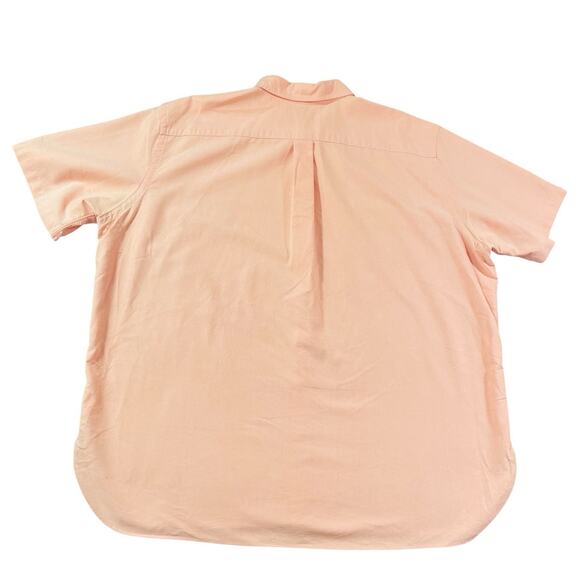 Polo Ralph Lauren Peach Button Down Oxford Shirt Embroidered Pony Mens Size 2XB - Picture 2 of 8